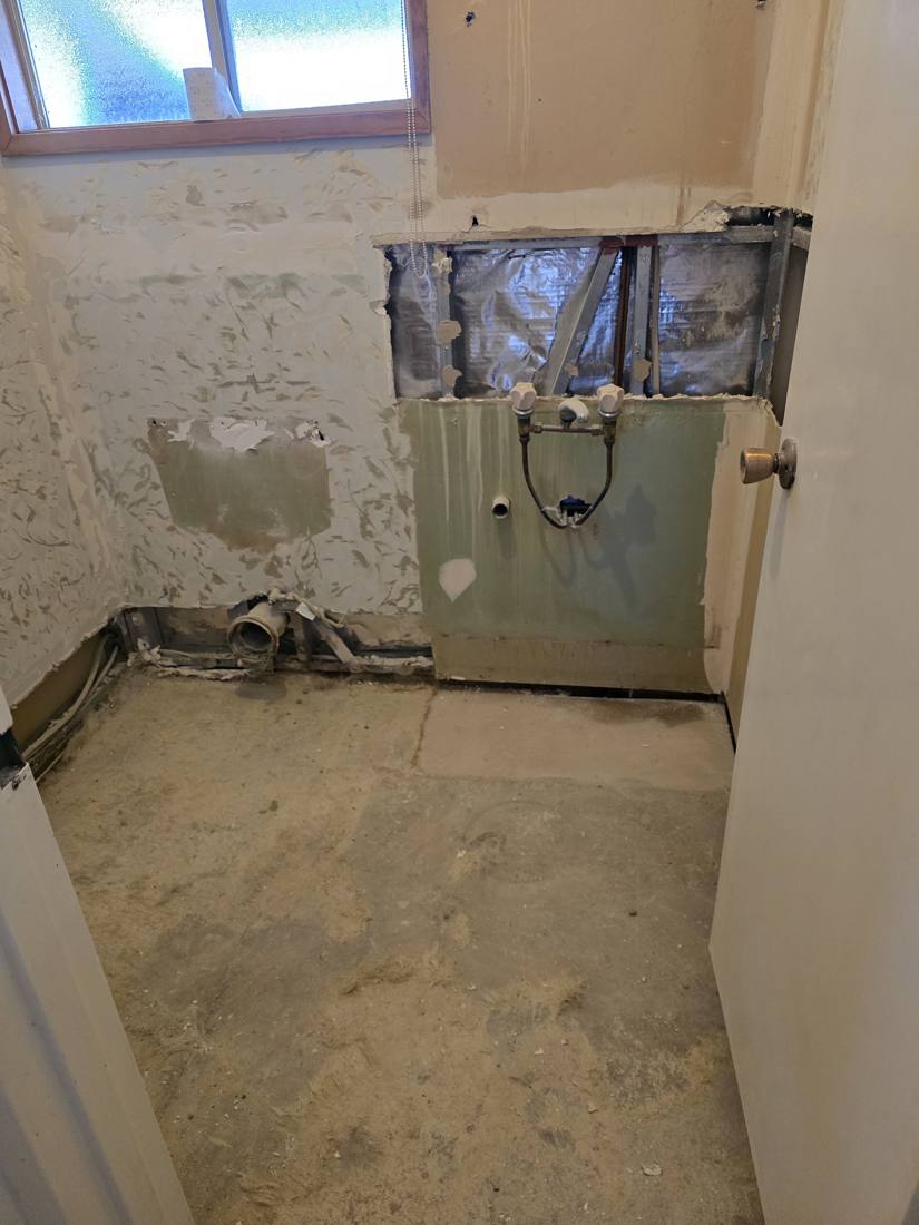 Bathroom strip-out job by Big Boy Tile Removal