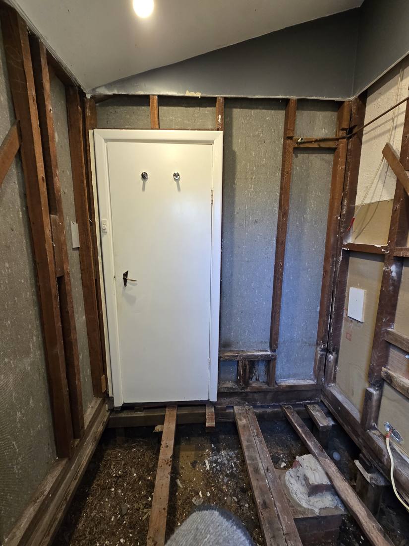 Bathroom strip-out job by Big Boy Tile Removal