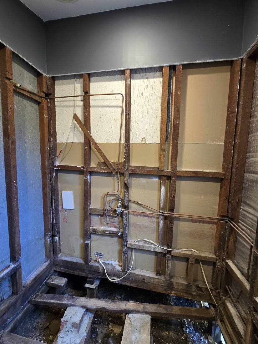 Bathroom strip-out job by Big Boy Tile Removal